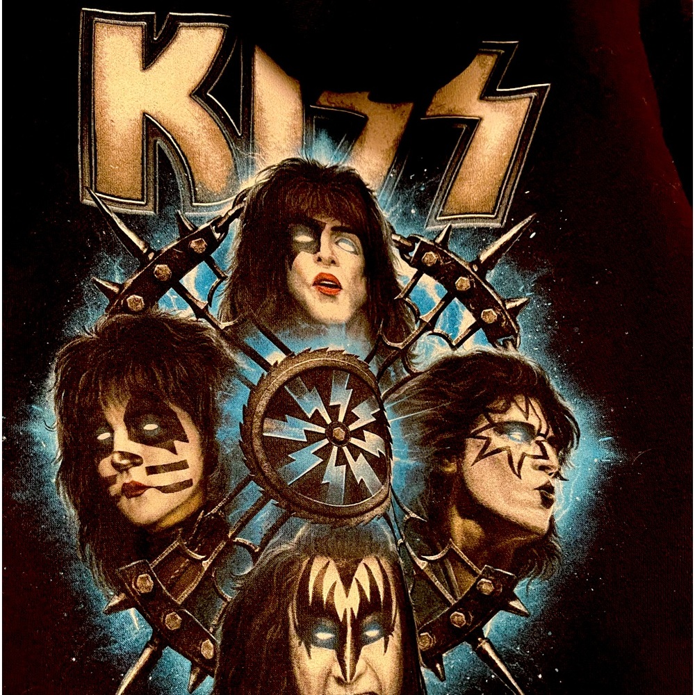 KISS “End Of The Road Tour” Zip Hoodie Small. Pre-Owned. Excellent Condition.